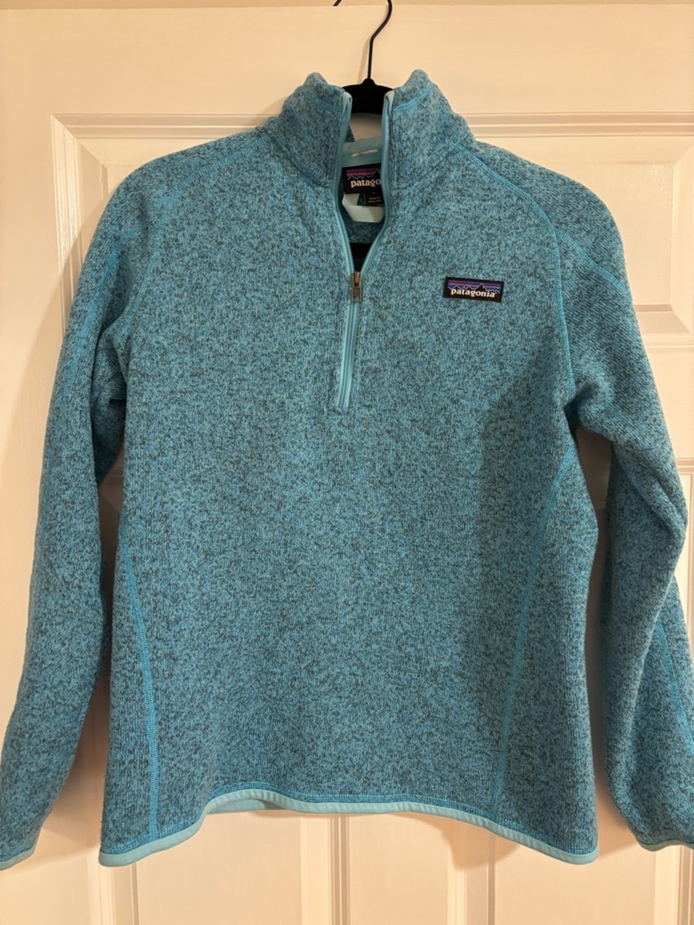 Patagonia Teal Better Sweater Half-Zip Pullover